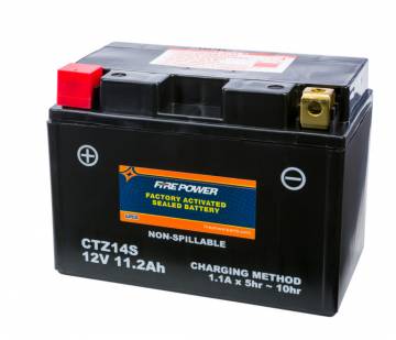 Fire Power AGM Battery CTZ14S (YTZ14S)