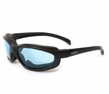 Curv-Z Insulated Sunglasses Black - Light Blue