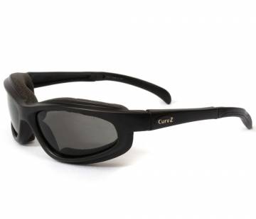 Curv-Z Insulated Sunglasses Small Face Black - Smoke