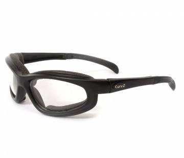 Curv-Z Insulated Sunglasses Small Face Black - Clear