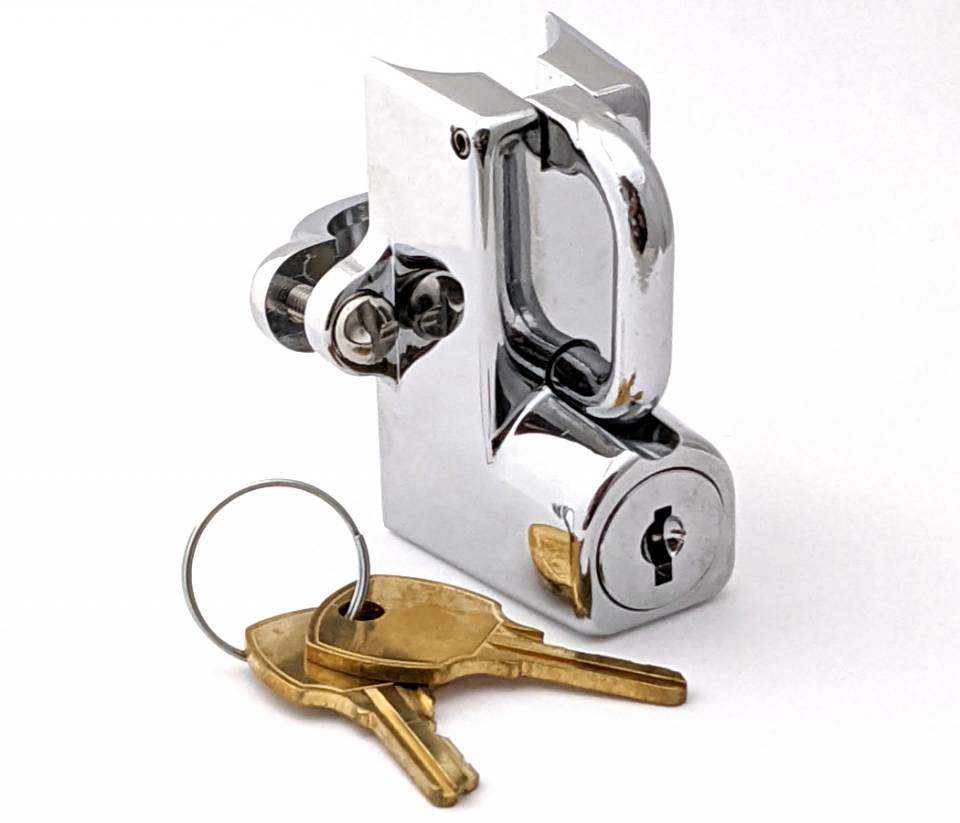 BC Portable Motorcycle Helmet Lock Anti-theft Security Safety Handlebar