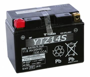 Yuasa Battery YTZ14S AGM Sealed