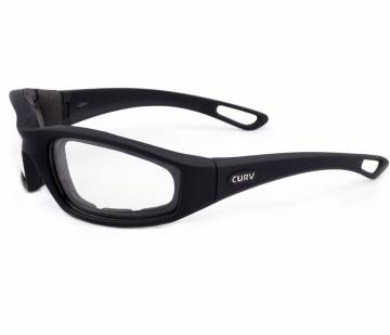 Curv Sport Insulated Glasses Matte Black - Clear