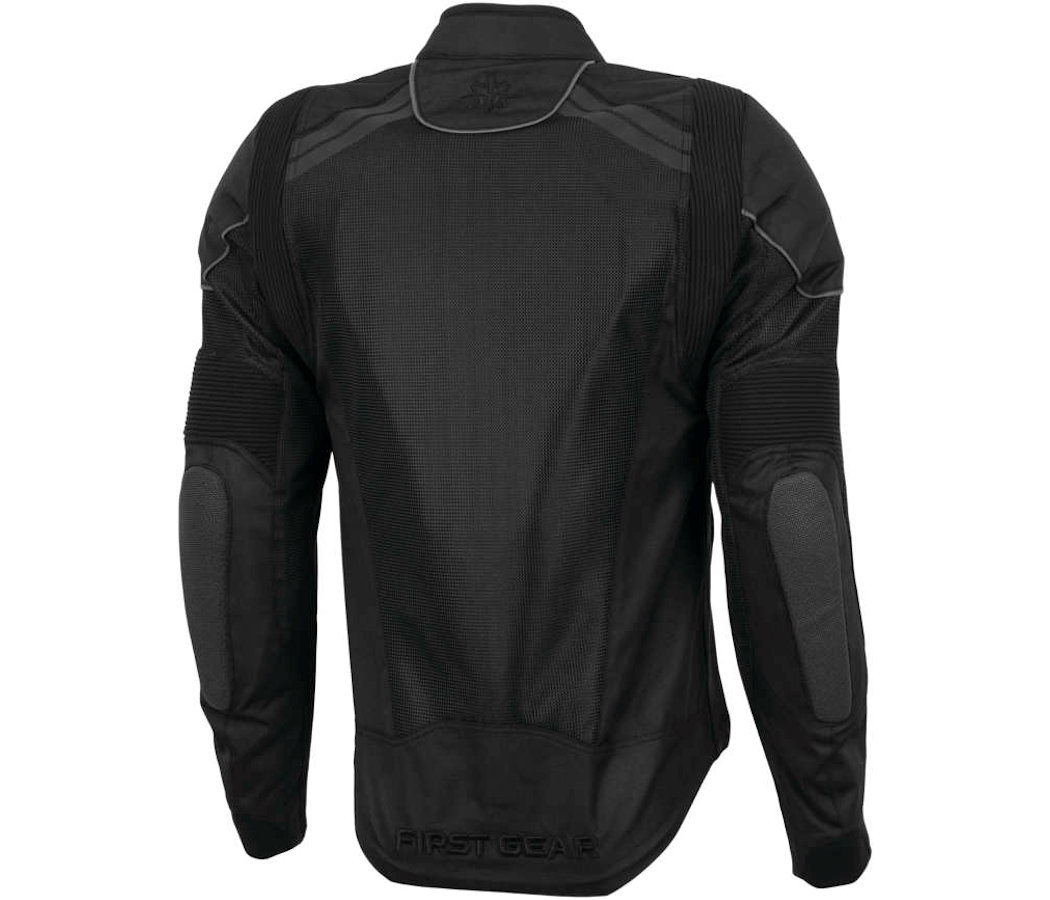 FirstGear Men's Reflex Mesh Jacket Black - Closeout