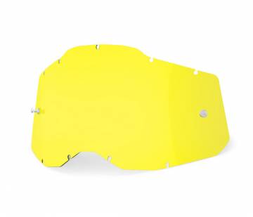 100% RC2/AC2/ST2 Replacement Sheet Yellow Lens