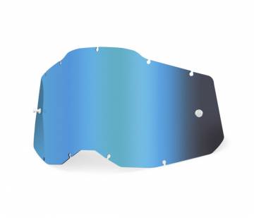 100% RC2/AC2/ST2 Replacement Sheet Mirror Blue Lens