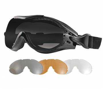 Bobster Phoenix OTG Sunglasses w/ 3 Lenses