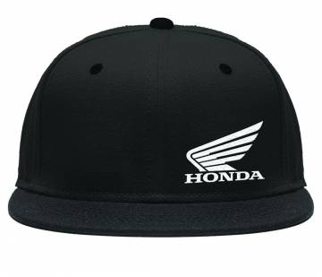 D-COR Honda Wing Snapback Hat Black