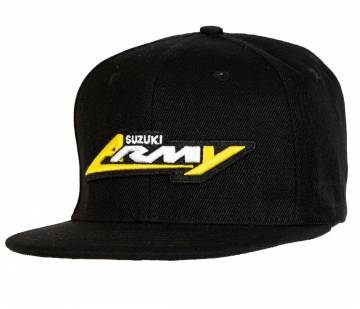 D-COR Suzuki Army Snapback Hat Black