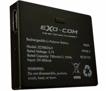 Scorpion EXO-COM Replacement Spare Battery