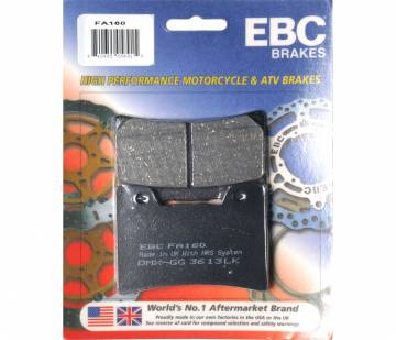 Brake Pads EBC FA160 Aramid Fiber Organic