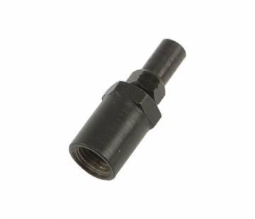 Goodridge Sniper 2 Female Straight Adapter Black 3/8-24