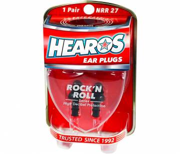 Hearos Rock'N Roll Ear Plugs - 1 Pair