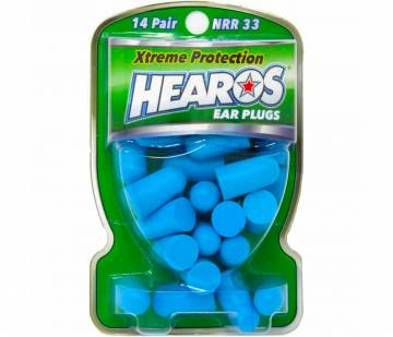 Hearos Xtreme Protection Ear Plugs - 14 Pairs/Case