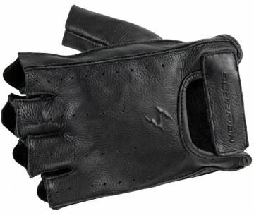 Scorpion Half-Cut Leather Gloves Black