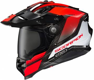 Scorpion EXO-XT9000 Carbon Helmet Trailhead Red