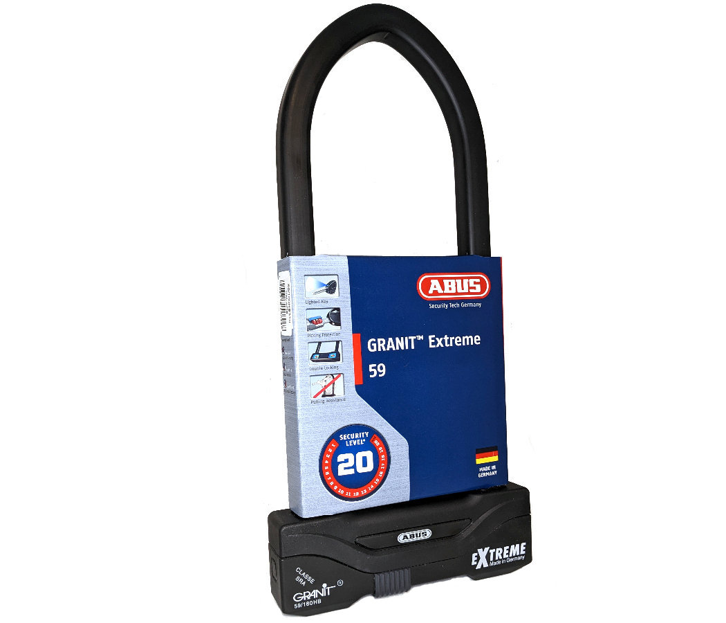 academisch Aankoop Dekking Lockitt Mobile Security & Accessories: ABUS Granit Extreme 59/180 HB 310  U-Lock