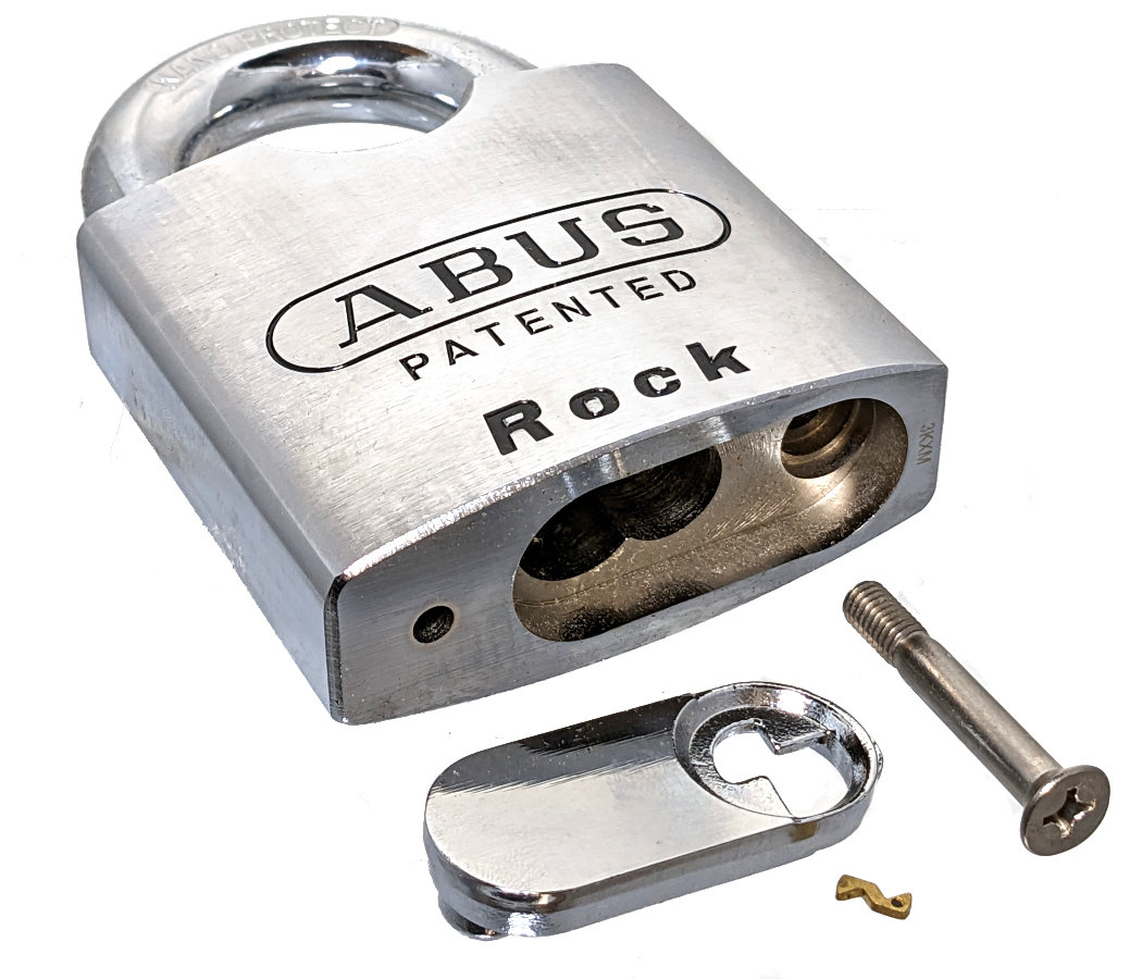 Lockitt Mobile Security & Accessories: ABUS ROCK 83/80 Padlock Without  Cylinder