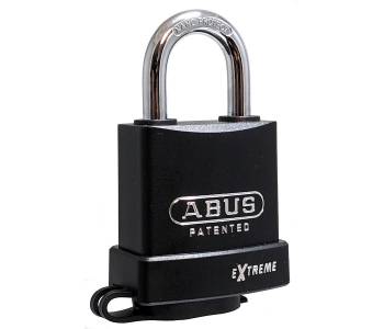 ABUS Messing-Vorhängeschloss Aqua Safe 70IB/45HB63 mit hohem Bügel - wetterfest - Edelstahlbügel