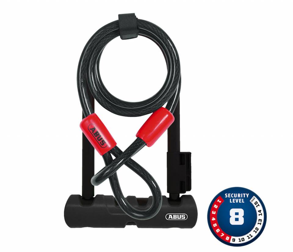 Lockitt Security Products: ABUS Ultra 410 HB180 Mini U Lock +