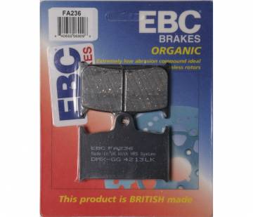 Brake Pads EBC FA236 Aramid Fiber Organic