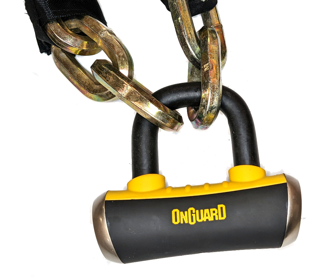 OnGuard Beast 8016 Chain Bike Lock – Bicycle Patrol Outfitters, LLC