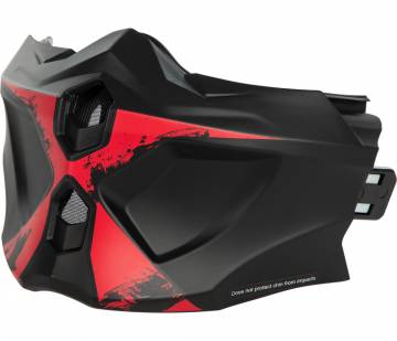 Scorpion Covert X Face Mask Ray Matte Red