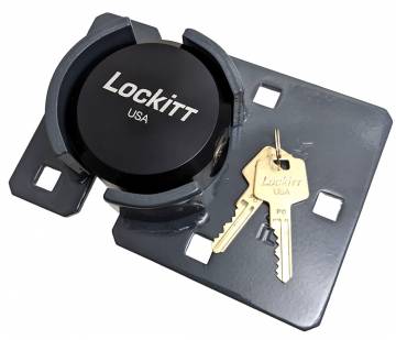 Lockitt PL775C Short Side Hasp with Puck lock Combo