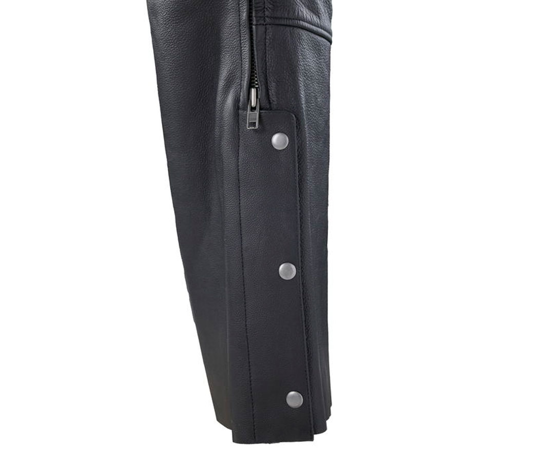 NEW River Road Women's Leather 5 Pocket Motorcycle Pants / Chaps
