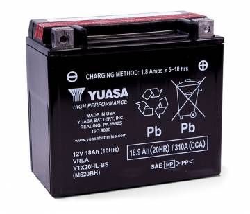 Yuasa Battery YTX20HL-BS AGM