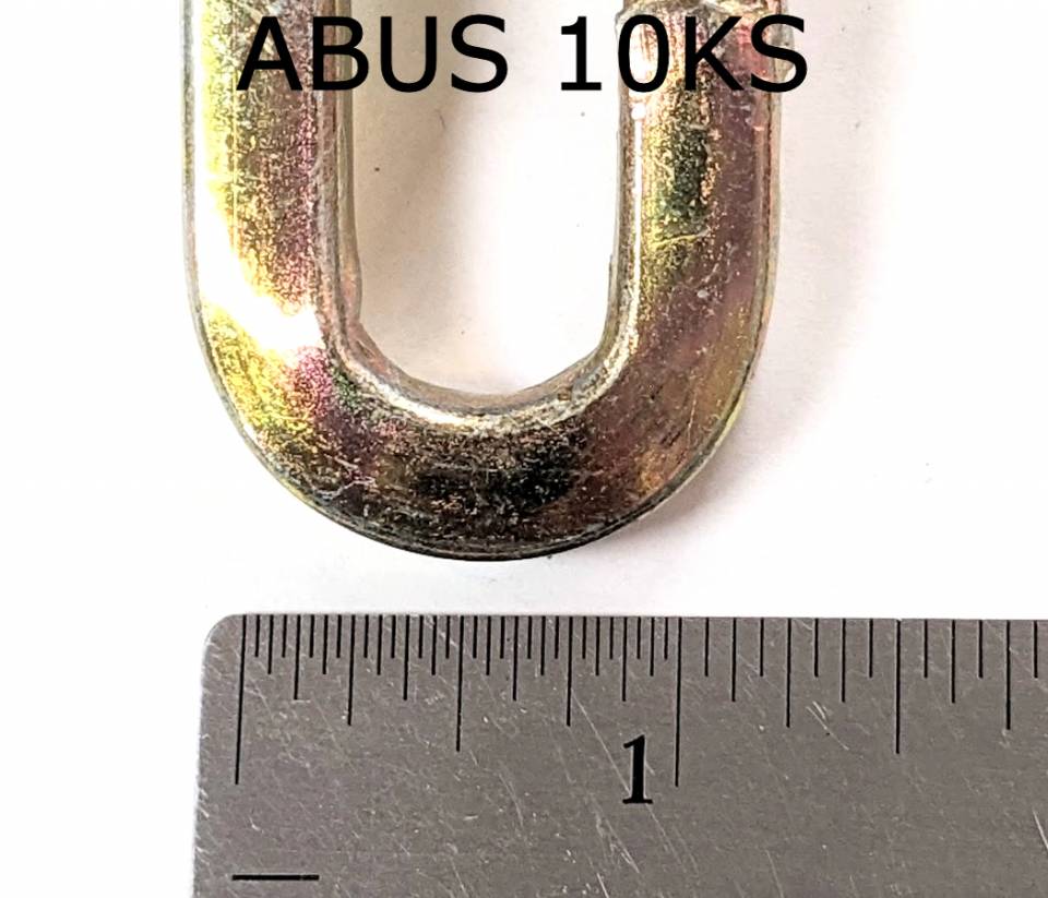 Chaîne De Sécurité Abus 10KS 130cm - Acier Inoxydable - Occasion état Correct