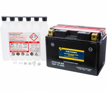 Fire Power AGM Battery CTZ14S-BS (YTZ14S)