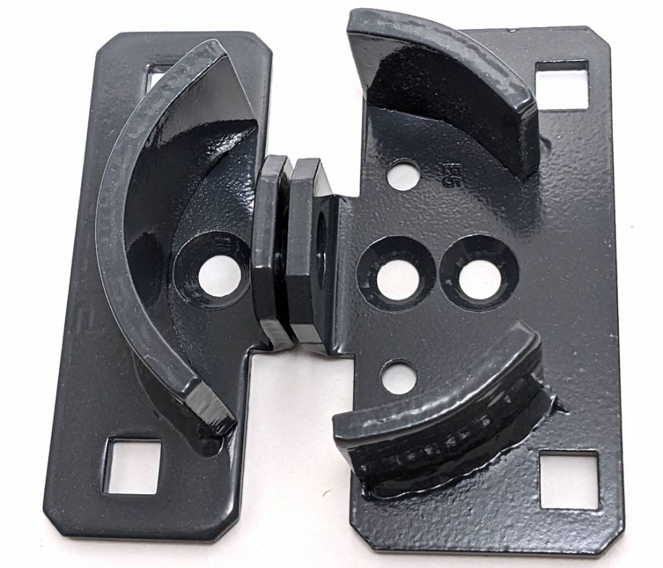 Lockitt Security Products: PL774 Puck Lock Double Door Hasp Short