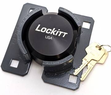 Lockitt PL775C Short Hasp with Puck lock Combo