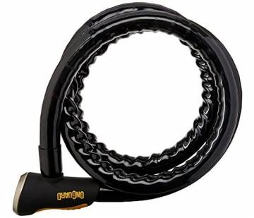 Onguard 8023L Armored Steel Cable Lock 7FT