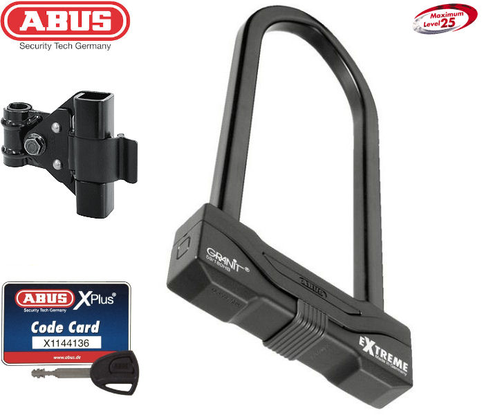 ABUS Granit Extreme 59/180 HB 260 U-Lock Made in Germany
