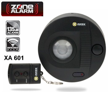 Xena Ceiling-Mounted Intruder Alarm with remote keyfob XA601