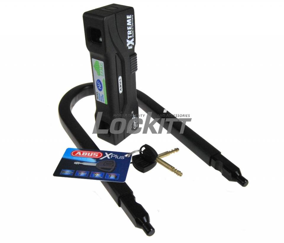 ABUS Support Pour Antivol U Granit Extreme 59 - Fixation Tube Ou Vis - Pour Moto