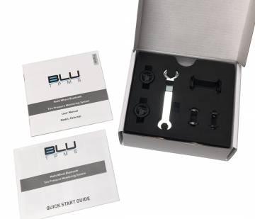 BLU TPMS External 100 psi Tire Pressure Sensor Kit