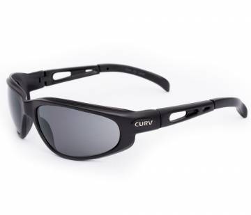 Curv Sunglasses Black - Smoke