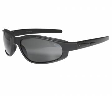 Curv Matte Black Smoke Straight Arm Motorcycle Sunglass