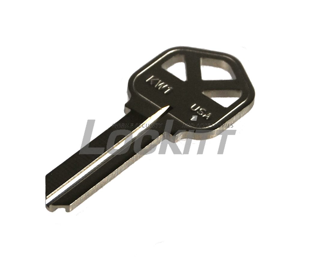 5 Key Blanks ILCO Kwikset KW1 5 pin nickel plated: Lockitt.com motorcycle electrical fuse box 