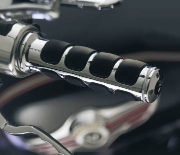 Kuryakyn 6236 ISO Grips for Honda & Triumph Motorycles