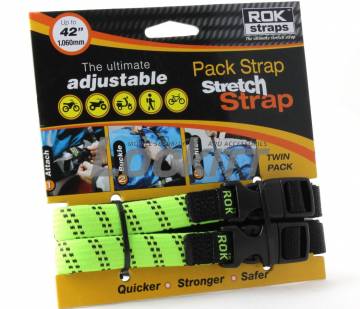 Lockitt Mobile Security & Accessories: ROK Pack Straps Black Orange  Adjustable 12 to 42 inch