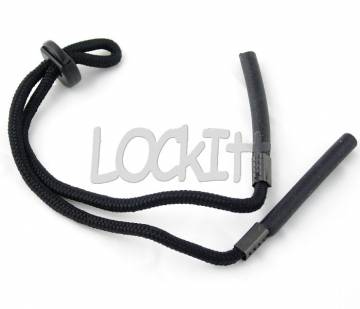 Sunglasses neck cord with lock